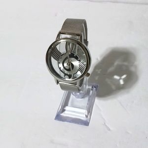 Chic Ladies Wristwatch with Music Note Design – Fresh Battery!